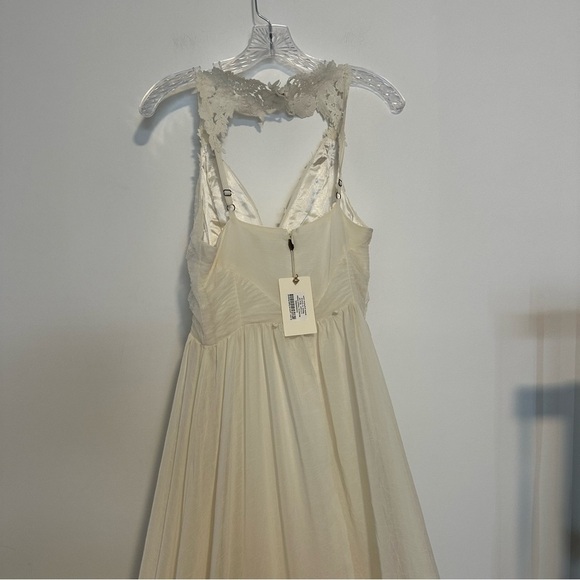 New joyfolie maia impact dress in cream tulle high low Ballgown wedding dress - Picture 14 of 16